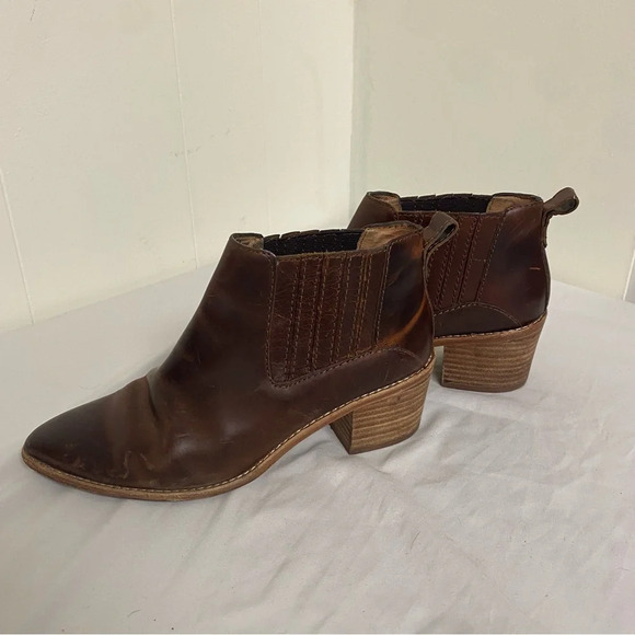 Madewell Bonham Brown Bootie Size 8 - Picture 5 of 9